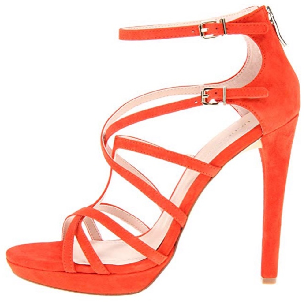 BCBG Montie Sandal in shade tangerine - Picture 4 of 5